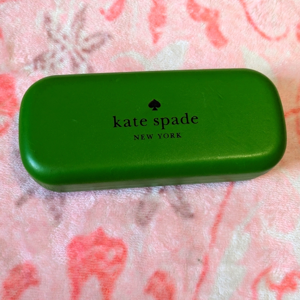 Kate Spade Green Glasses Case